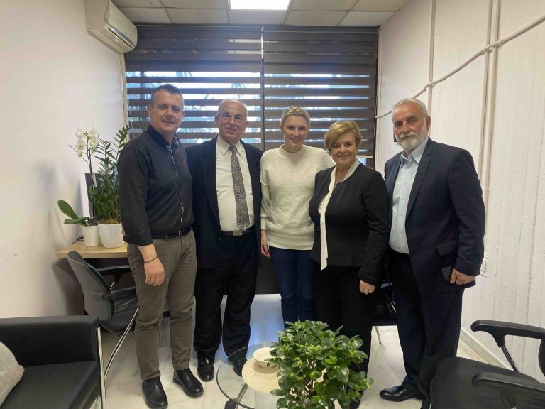 Εθιμοτυπική συνάντηση της Αντιδημάρχου Κατερίνης με το νέο Δ.Σ. της Ανώτατης Αρχής του Αλεξάνδρειου Ιδρύματος